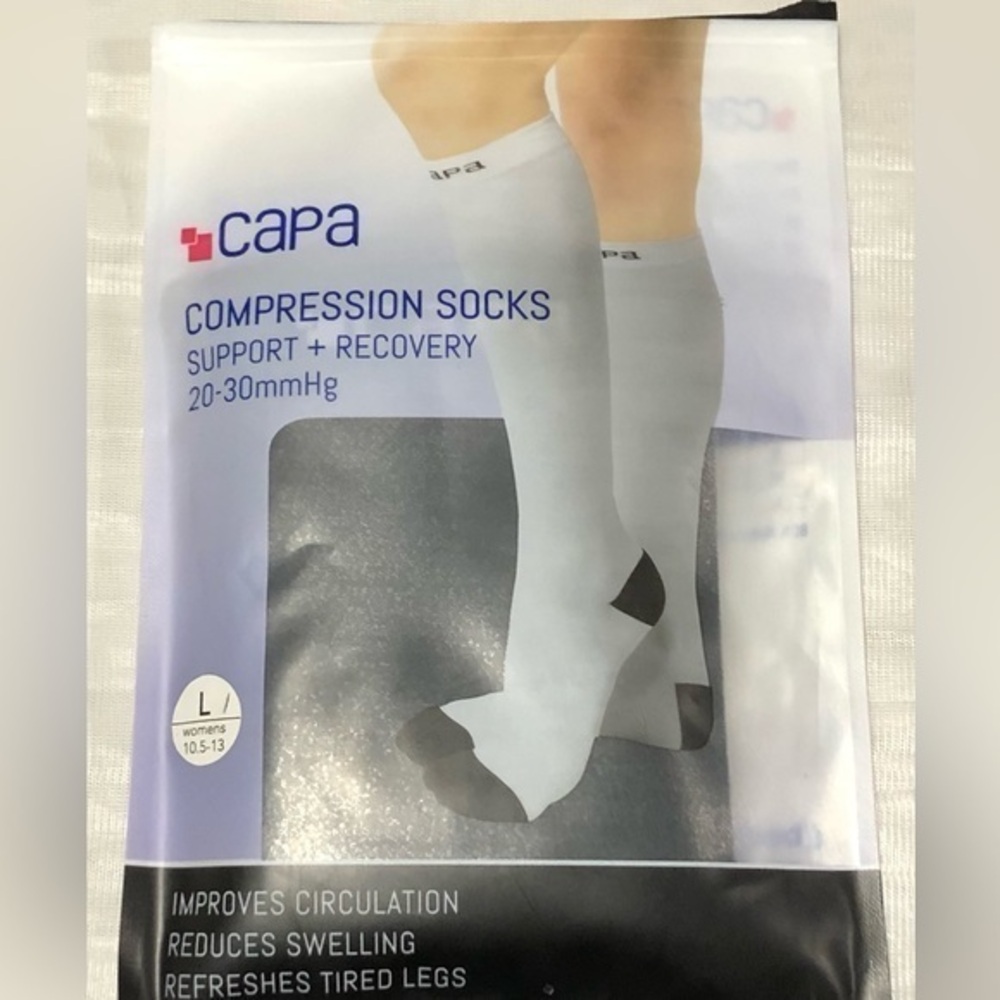 Capa Black Compression Socks